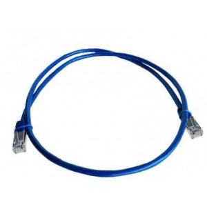 Linkbasic FLY-1S 1 Meter FTP Cat5e Patch Cable Blue 