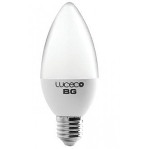 Luceco LC27W3W20/2-LE  E27 Candle 3W Warm White 2 Pack LED 