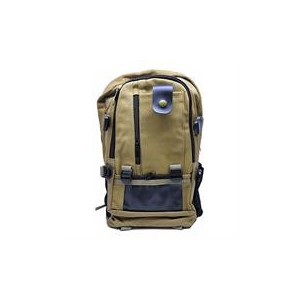 Macaroni KLB112860BR Versitas Lightweight Canvas Multipurpose Backpack