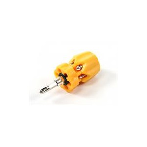 Goldtool GSD-810YEL 7 In 1 Stubby Phillips Driver Set