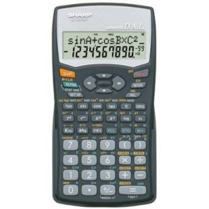 Sharp EL531 WH-BK Black Scientific Calculator