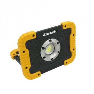 Zartek ZA-448 LED 10W Worklight 800Lm, Rechargeable via USB, Powerbank  Cable