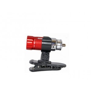 Zartek ZA-455  12v Rech.Mini LED torch,35lm,With Magnetic Clip,Avail in Black or Red